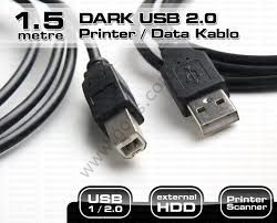 DARK USB2PRNL150 USB 2.0 YAZICI KABLOSU 1.5M