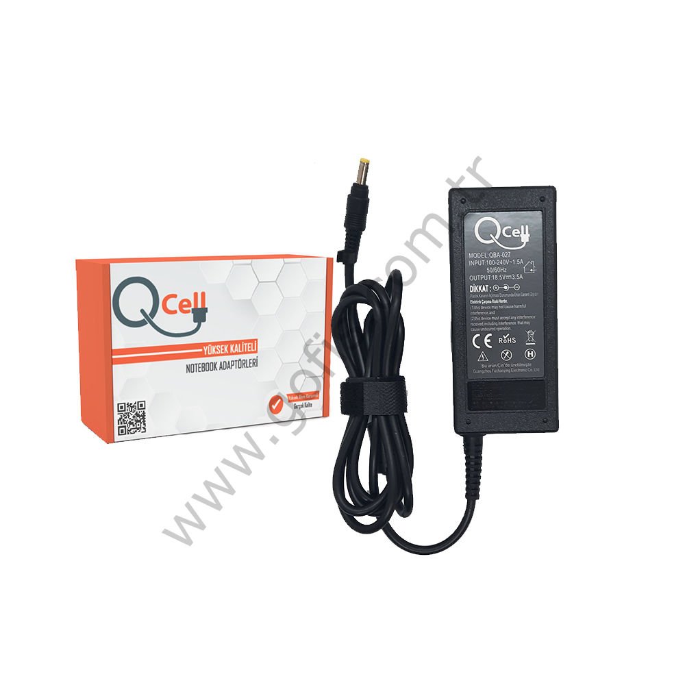 HP 65W 18.5V 3.5A ADAPTÖR 4.8 x 1.7MM