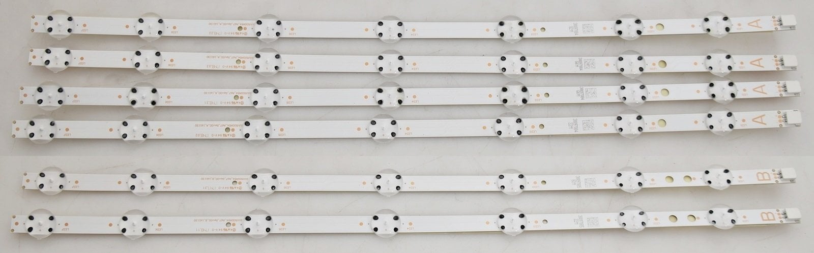 TOSHİBA 50U5863DAT LED BAR SVV500A54_A67-REV00_A_161130 SVV500A54_A67_REV00_B_161130  PANEL LEDLERİ