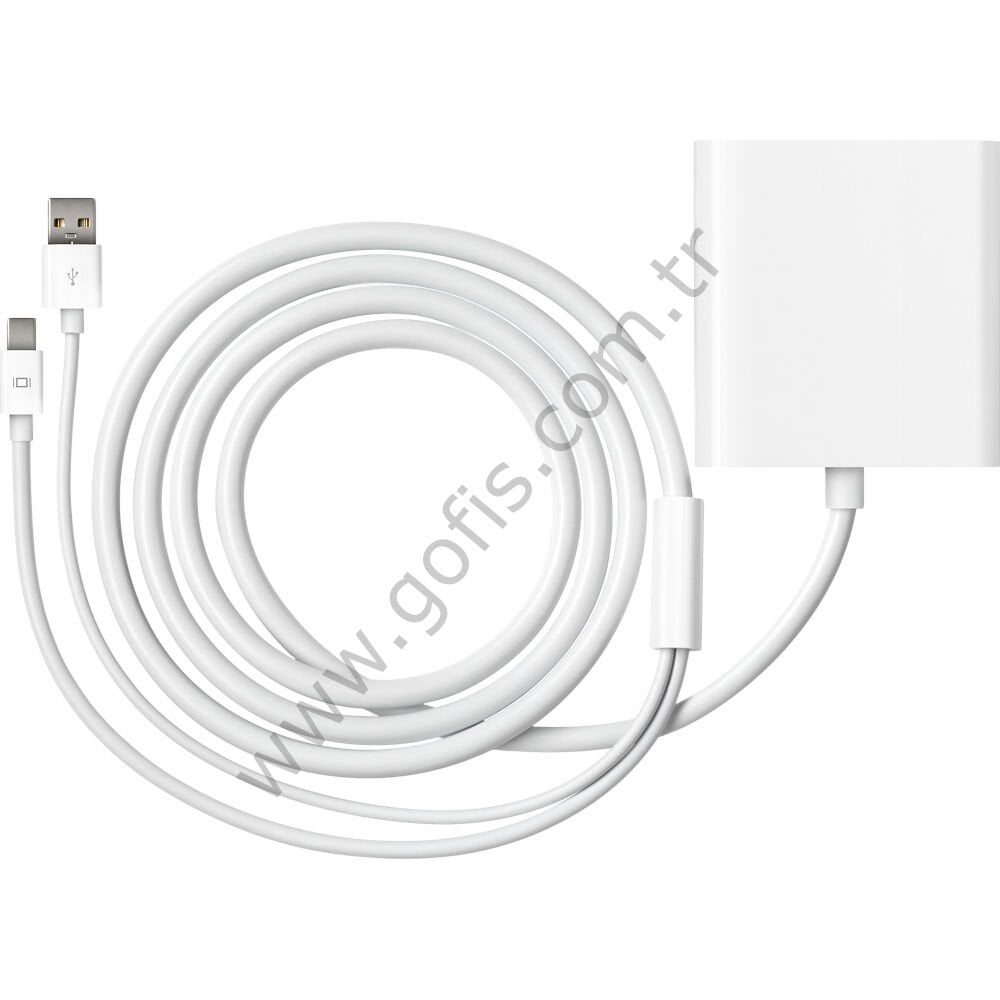 APPLE A1306 MİNİ DİSPLAYPORT - DUAL-LİNK DVI ADAPTÖRÜ %100 ORİJİNAL