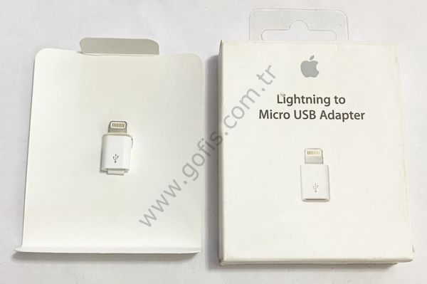 APPLE LİGHTNİNG TO MİCRO USB ADAPTÖRÜ %100 ORİJİNAL