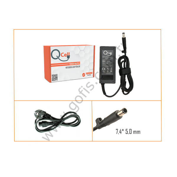 HP 65W 18.5V 3.5A ADAPTÖR 7.4 x 5.0MM
