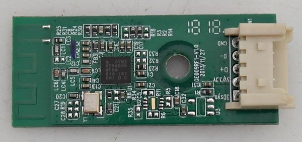 TOSHİBA 49L2863DAT, VESTEL 50FD7300 BLUETOOTH KART GE009RF1-V1.0 BT01BCM20705B BLUETOOTH MODÜL