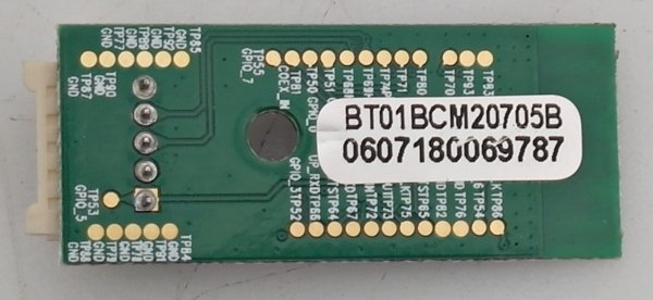 TOSHİBA 49L2863DAT, VESTEL 50FD7300 BLUETOOTH KART GE009RF1-V1.0 BT01BCM20705B BLUETOOTH MODÜL