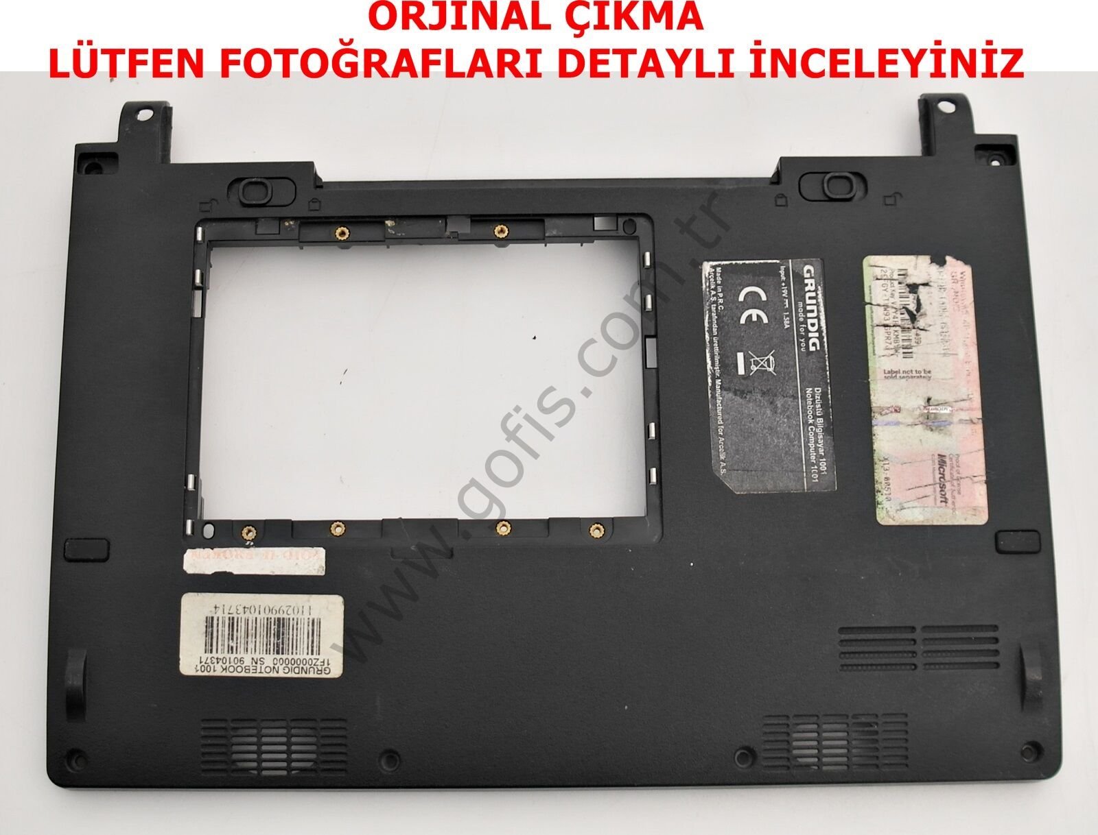 GRUNDİG 1001 ALT KASA BND01-B02A0