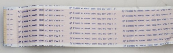 TOSHİBA 49L2863DAT LVDS KABLO 3CM 69,8CM 51 PİN LVDS CABLE