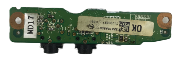 HP COMPAQ PRESARİO V6000 SES KARTI 32AT8AB0011 DAAT8BAB8B9 AUDİO JACK BOARD