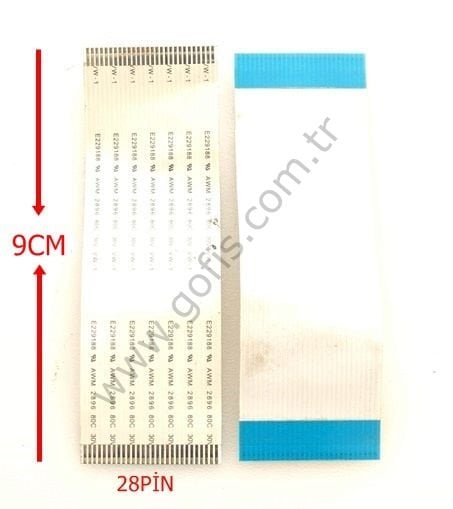 E229188 AWM 2896 80C 30V VW-1 FLEX KABLO 28 PİN 9CM FLEX CABLE