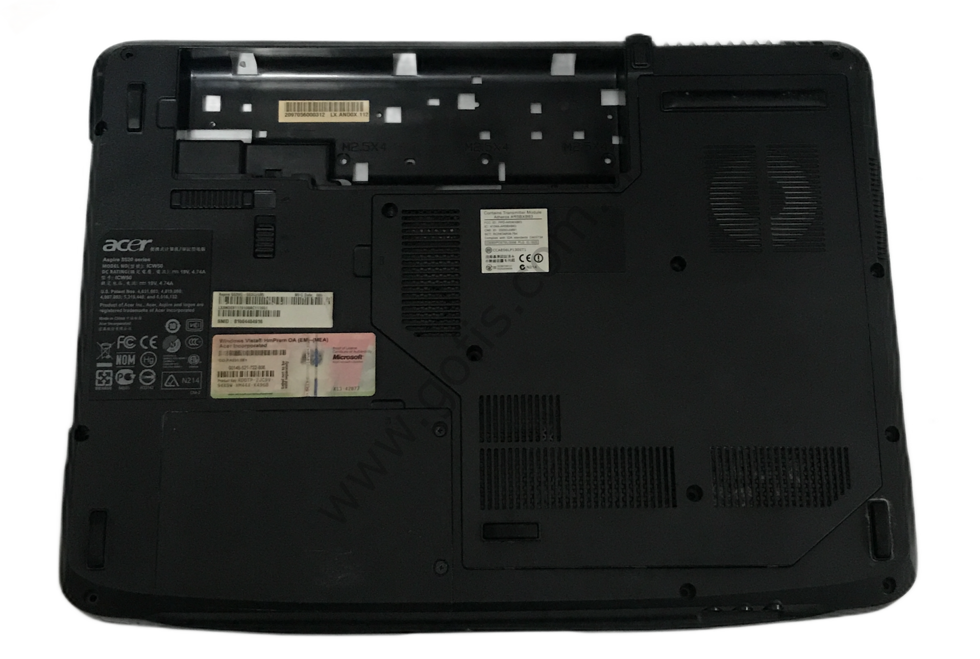 ACER ASPİRE 5520G 5520 ALT KASA ICW50 AP01K000E00