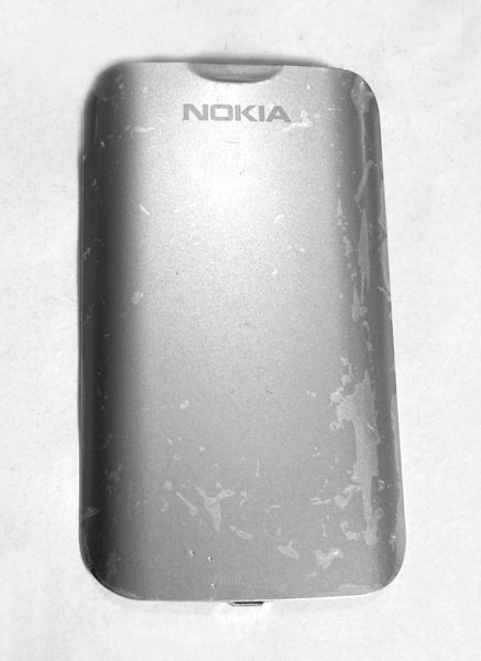 NOKİA C5-00 ARKA PİL KAPAK METAL GÜMÜŞ