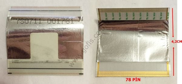 YS0711 001781 FLEX KABLO 78 PİN 4,2CM FLEX CABLE