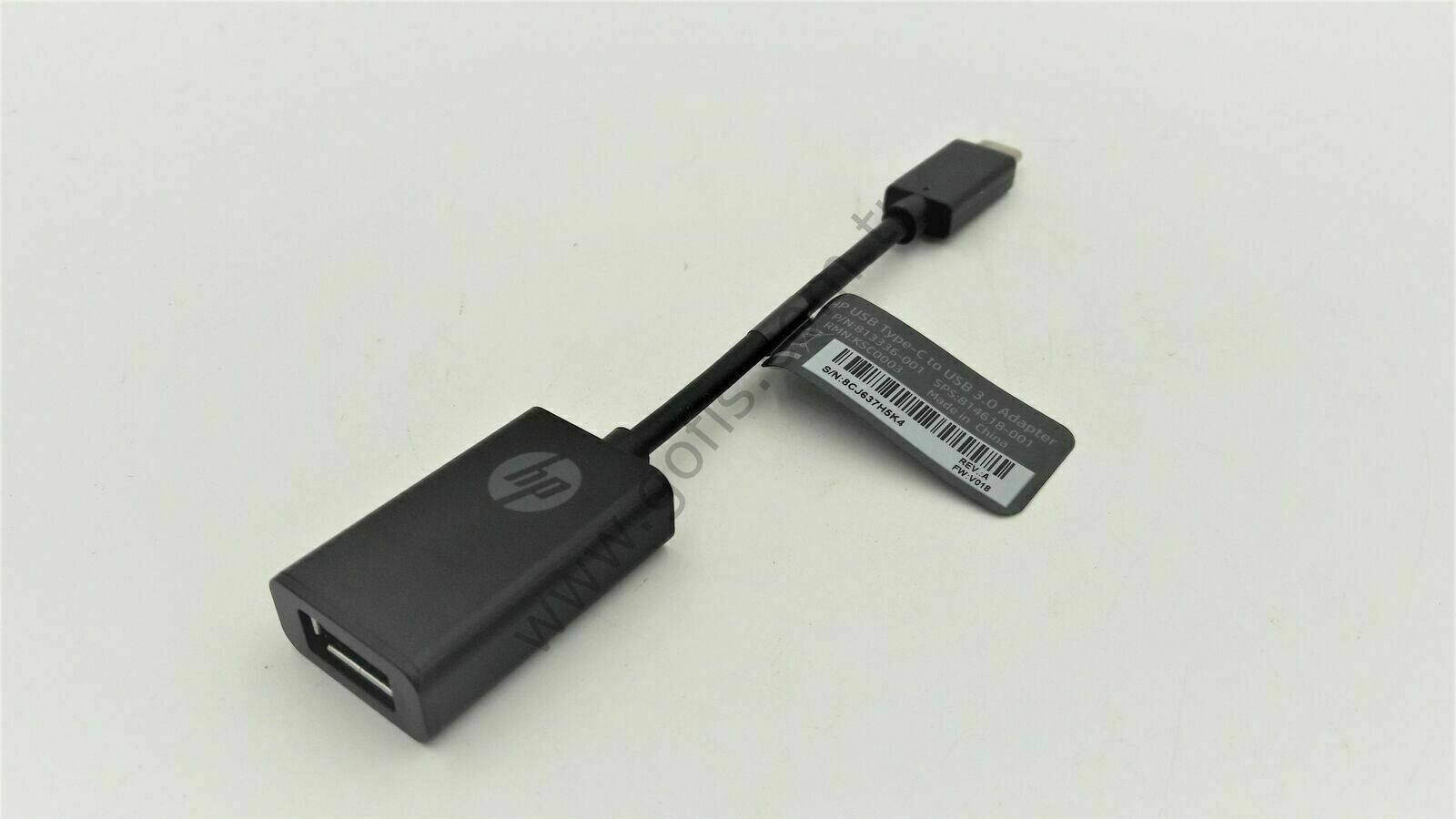 HP TYPE-C TO USB ADAPTÖR DÖNÜŞTÜRÜCÜ 814618-001 813336-001