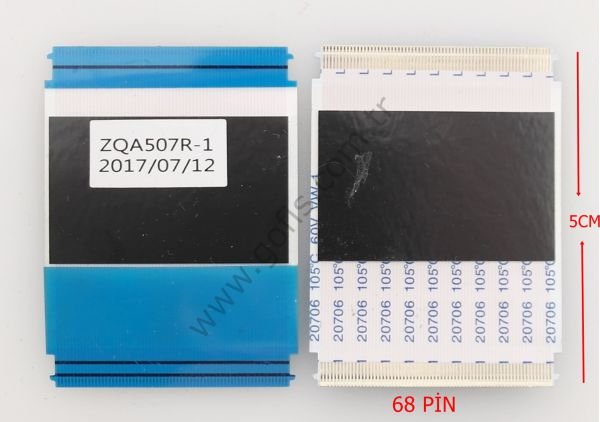 ZQA507R-1 FLEX KABLO 68 PİN 5CM FLEX CABLE