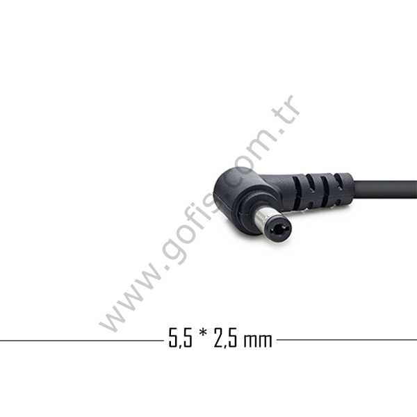 19V 3.42A 65W STANDART ADAPTÖR 5.5 x 2.5MM