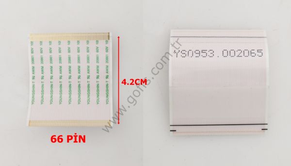 SONY KDL-40S5500 FLEX KABLO YS0953.002065 66 PİN 4.2CM FLEX CABLE