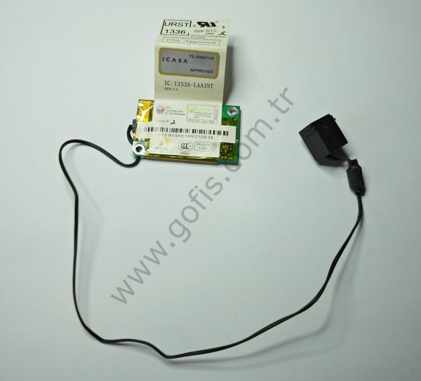 TOSHİBA M60-183 MODEM KART KABLO PK010000F00 1353A-L4AINT