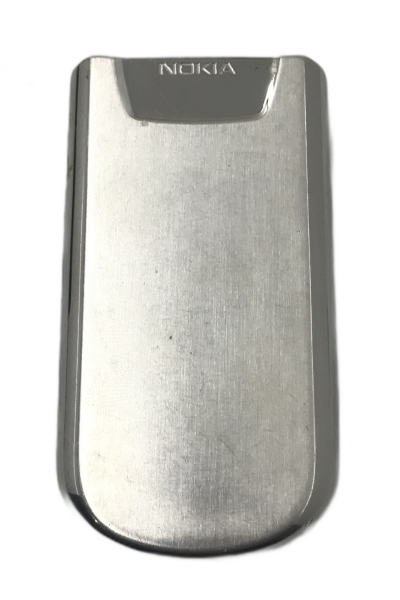 NOKİA 8800 ARKA PİL KAPAK METAL GÜMÜŞ