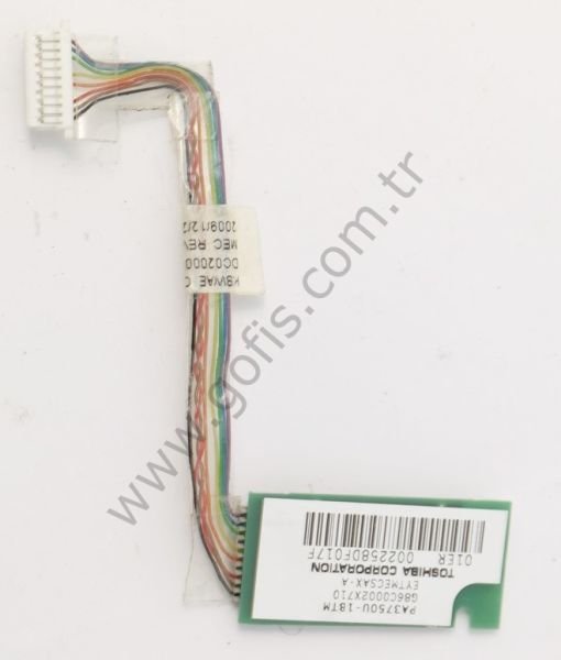 TOSHİBA SATELLİTE L500 BLUETOOTH MODÜL PA3750U-1BTM G86C0002X710 DC02000QA00