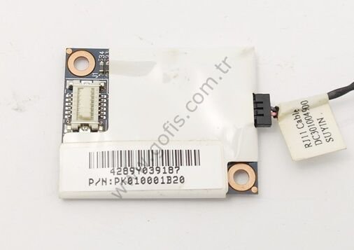 TOSHİBA QOSMİO F50 MODEM KART KABLO PK010001B20 DC301004900