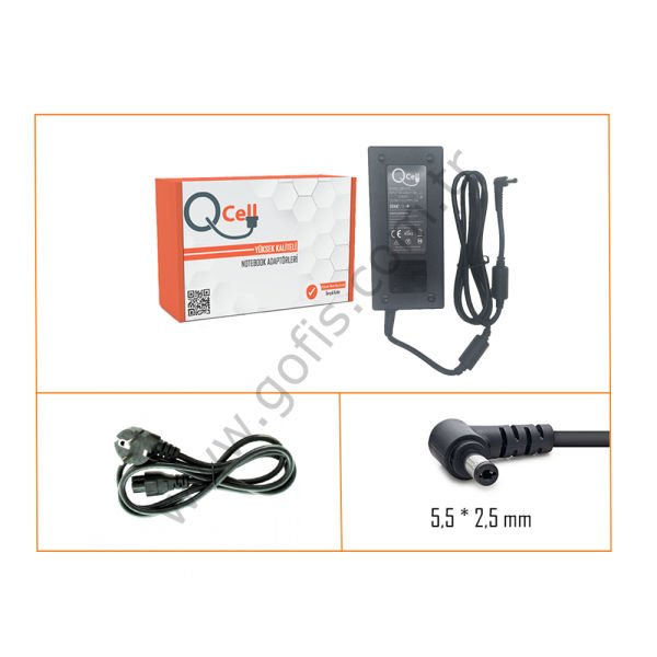180W 19.5V 9.23A ADAPTÖR 5.5 x 2.5MM