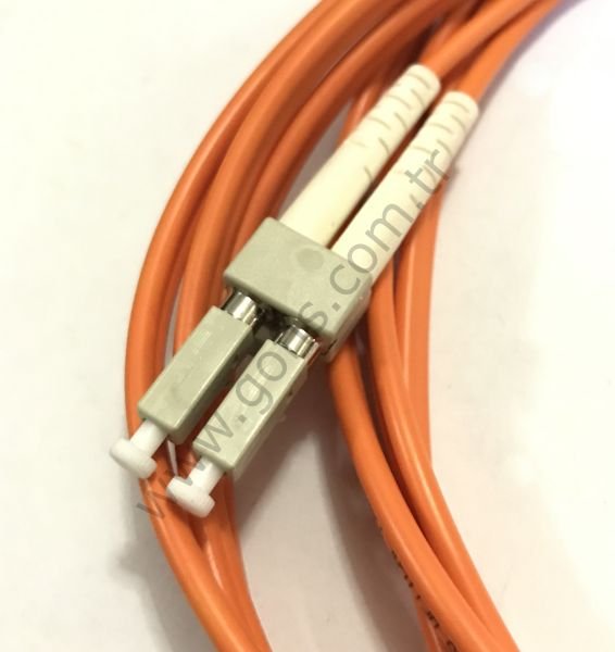 DUPLEX MULTİMODE LC LC FİBER OPTİK PATCH KABLO 3M