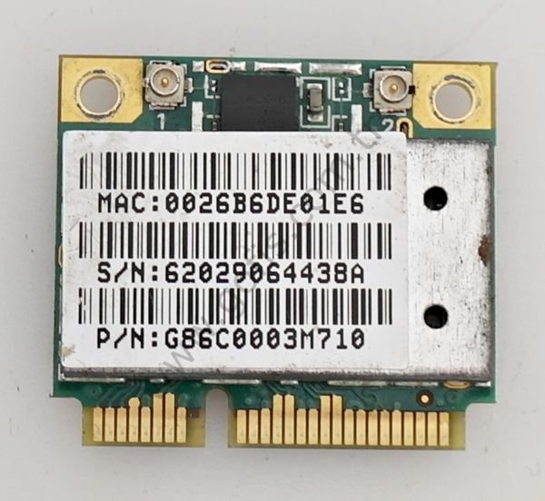 TOSHİBA TECRA A11-13G WİRELESS KART G86C0003M710 WLL5140-D4 WİFİ CARD