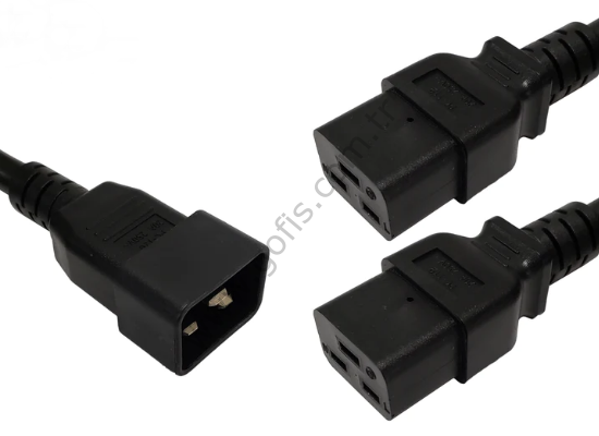 C20 TO 2X C19 UPS POWER KABLO 1.8M