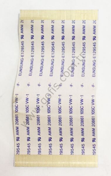 EUNSUNG E129545 AWM 20861 105C VW-1 -F- ES0750 FLEX KABLO 60 PİN 6CM FLEX CABLE