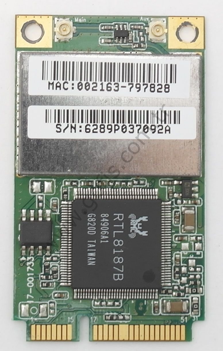TOSHİBA SATELLİTE L300-1A3 WİRELESS KART V000121760 RTL8187B 6042B0087502 WİFİ CARD