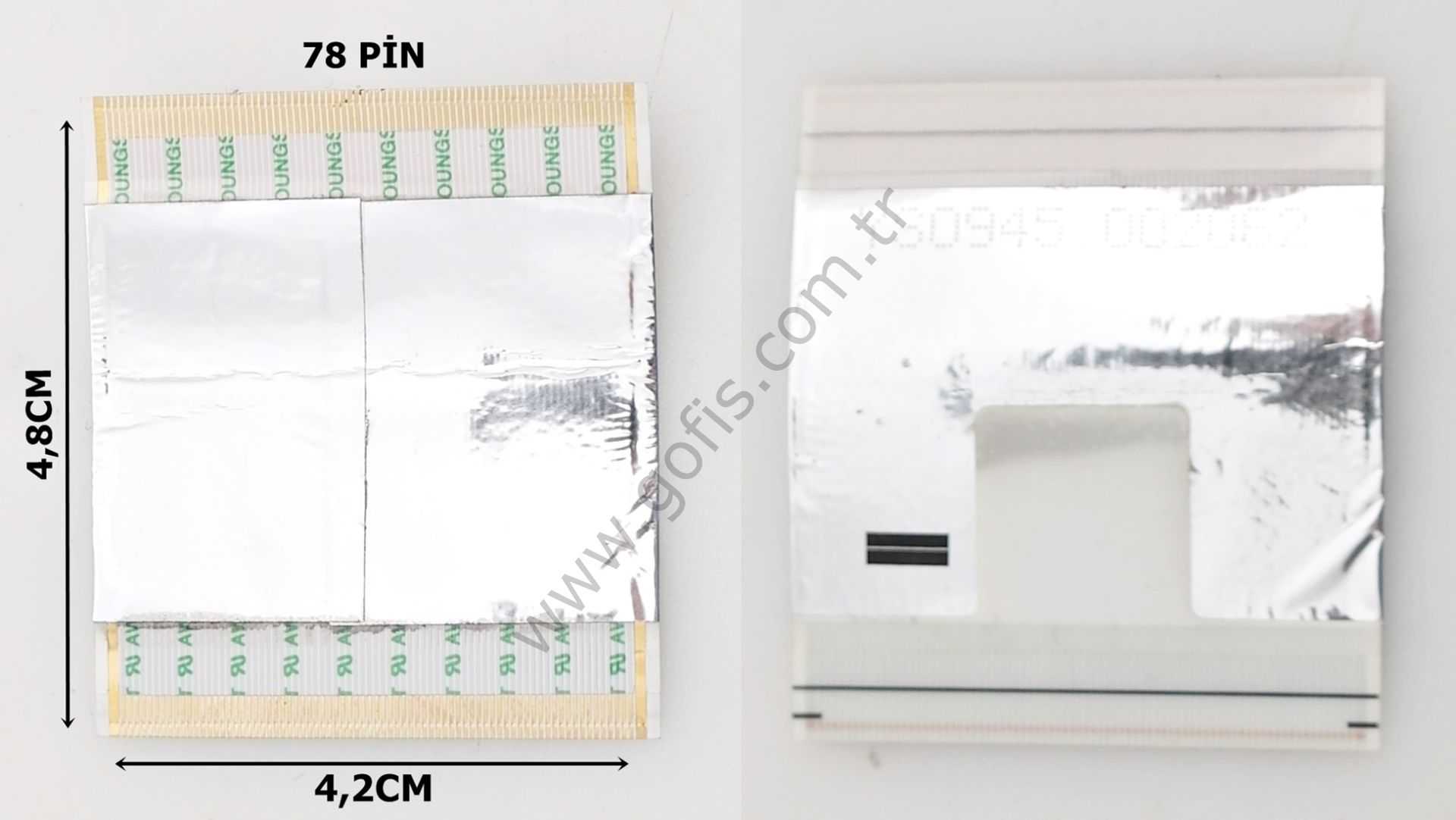 YS0945.002062 FLEX KABLO 4,2CM 4,8CM 78 PİN FLEX CABLE