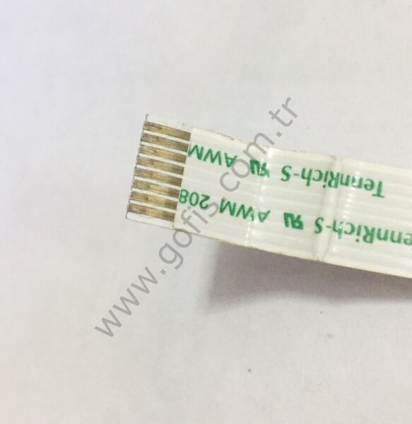 TENNRICH-S AWM 20890 105C VW-1 FLEX KABLO 8 PİN 30,8CM FLEX CABLE