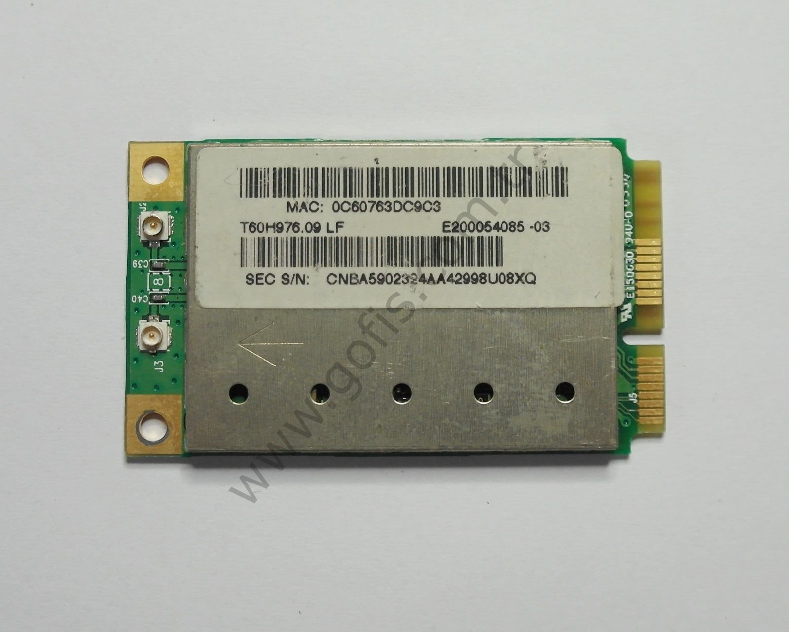 ATHEROS AR5BXB63 0154-07-2634 T60H976.09 LF WİRELESS KART WİFİ CARD