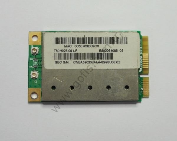 ATHEROS AR5BXB63 0154-07-2634 T60H976.09 LF WİRELESS KART WİFİ CARD