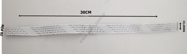 WINXIN E230343 AWM 20798 80C 60V VW-1 FLEX KABLO 15,49MM 30CM 26 PİN FLEX CABLE