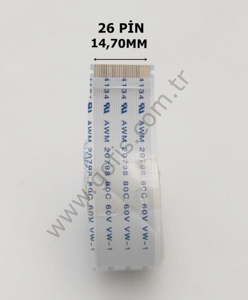 QUNLI E364134 AWM 20798 80C 60V VW-1 FLEX KABLO 14,70MM 104CM 26 PİN FLEX CABLE