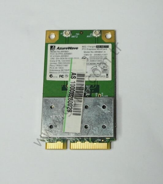 ASUS X59SR WİRELESS KART AR5B91 WİFİ CARD