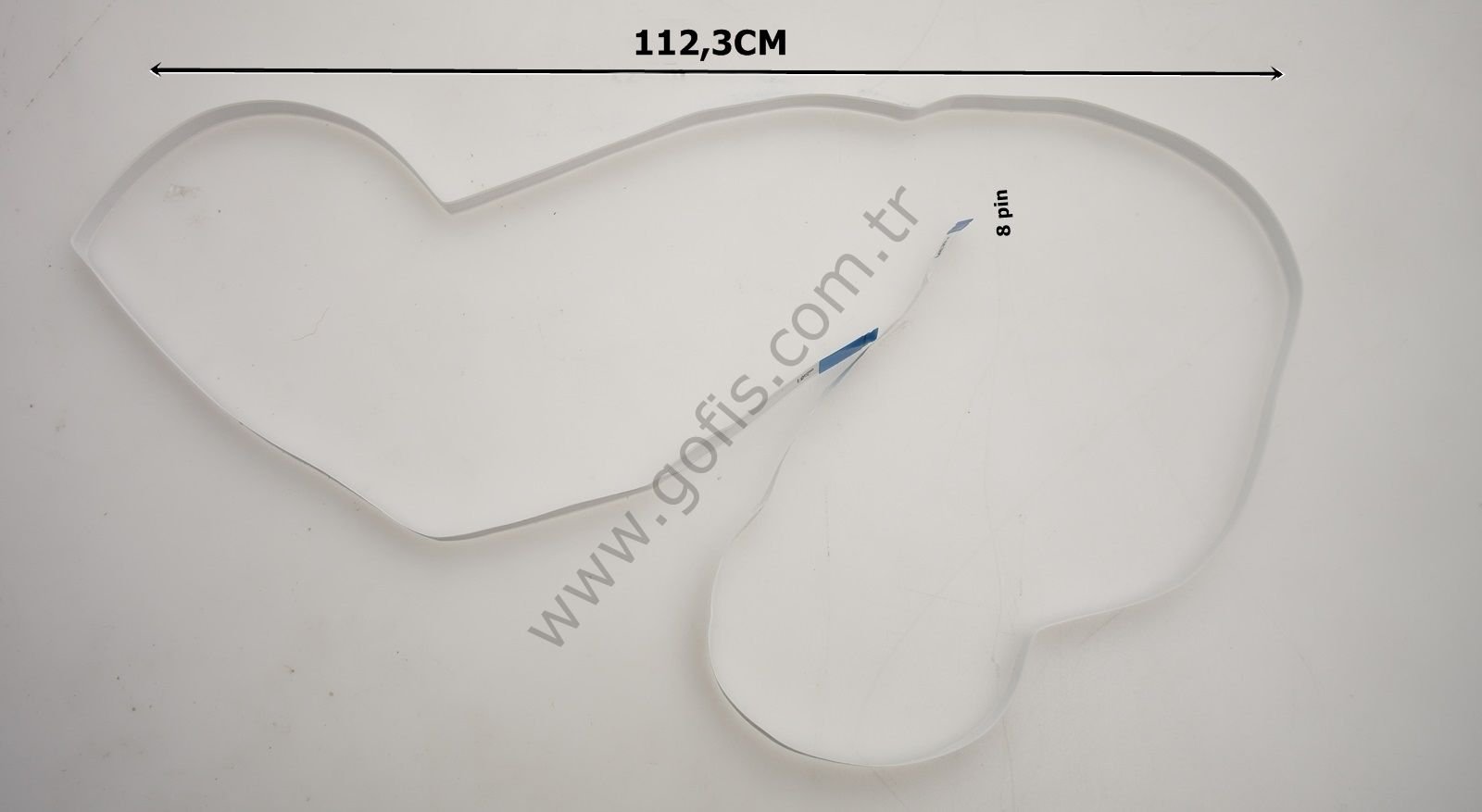 750.00Y01.0011 FLEX KABLO 10MM 112,3CM 8 PİN FLEX CABLE