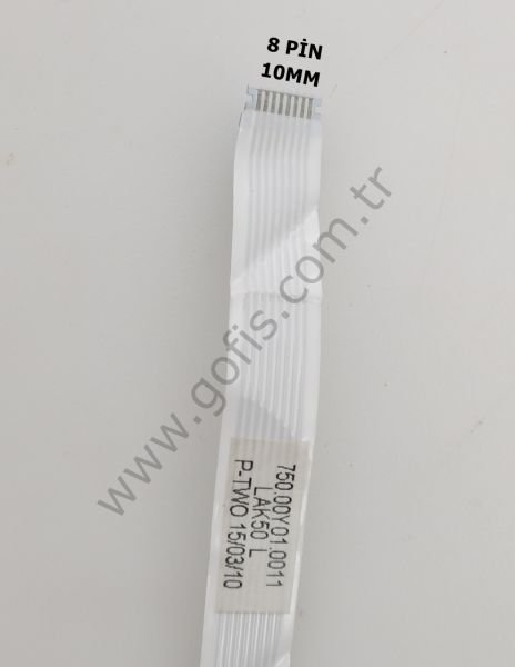 750.00Y01.0011 FLEX KABLO 10MM 112,3CM 8 PİN FLEX CABLE