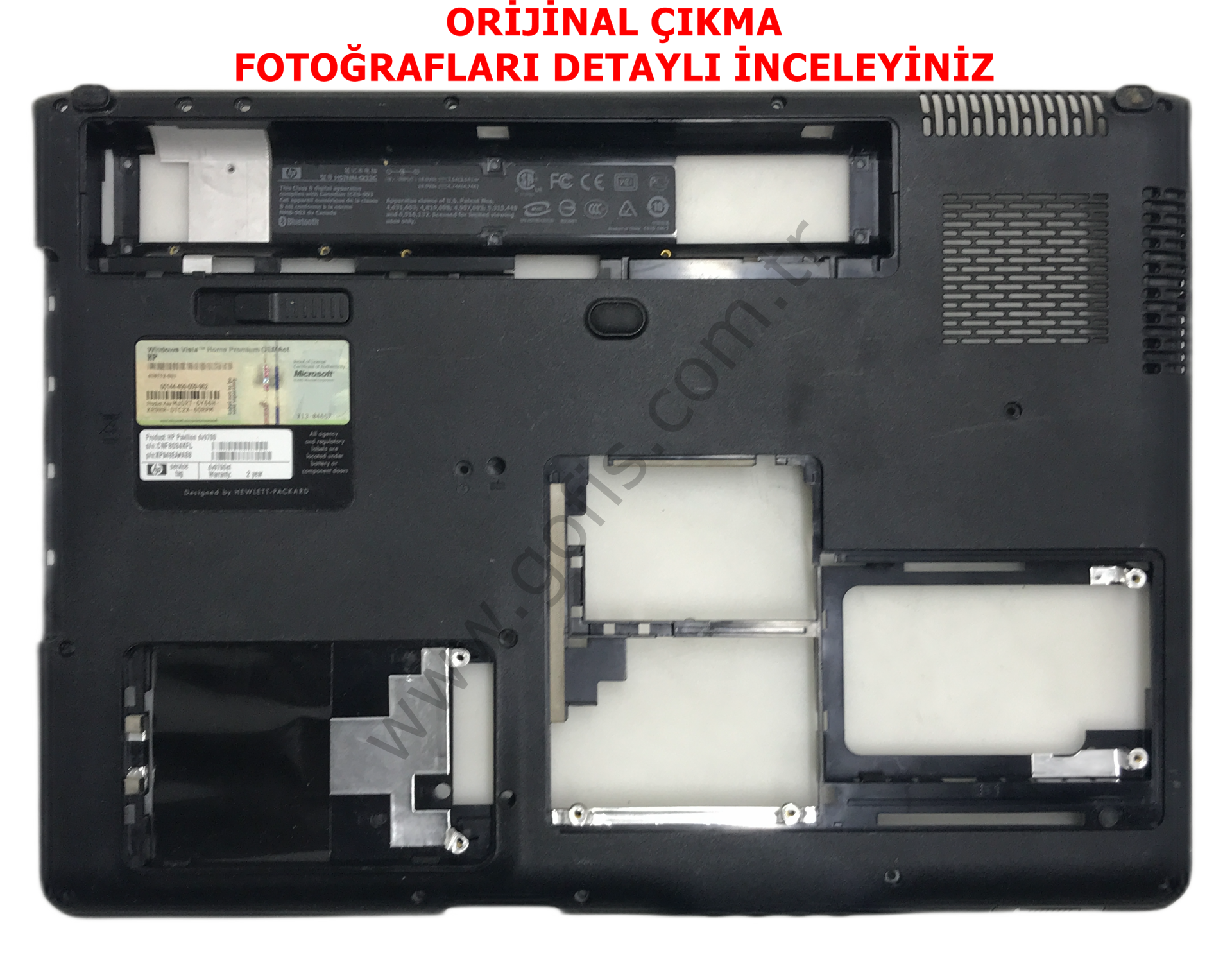 HP PAVİLİON DV9500 DV9000 DV9700 ALT KASA 448308-001