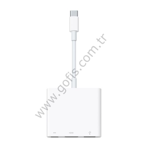 APPLE USB-C DİJİTAL AV ÇOKLU BAĞLANTI NOKTASI ADAPTÖRÜ A1621 %100 ORİJİNAL