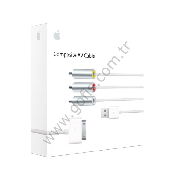APPLE KOMPOZİT AV KABLOSU %100 ORİJİNAL