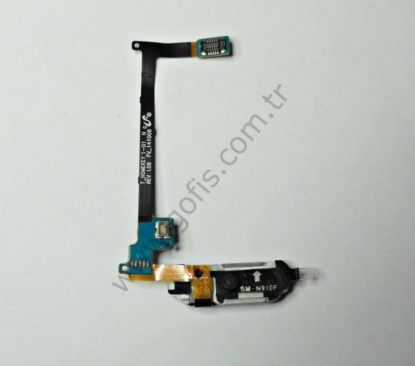 SAMSUNG GALAXY NOTE 4 N910 HOME TUŞU FİLM SİYAH