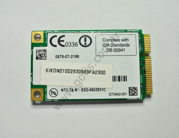 ACER ASPİRE 6920 6920G WİRELESS KART 4965AGN WİFİ CARD
