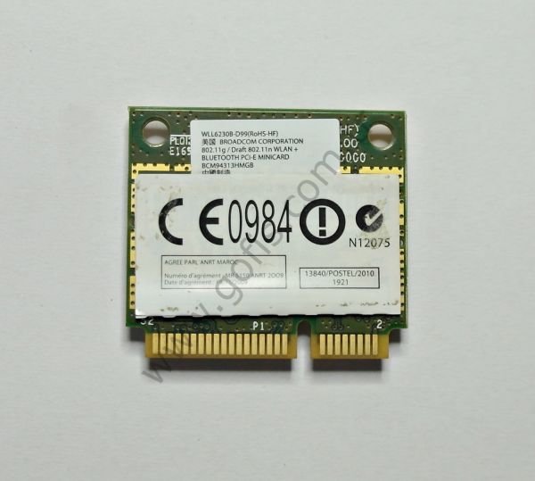 SAMSUNG X125 NP-X125 WİRELESS KART WLL6230B BCM94313HMGB E839DF WİFİ CARD