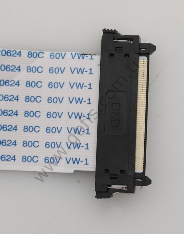 Flex Cable 16 Pin 1mm Pitch AWM 20624 80C 60V VW-1 250mm Type A