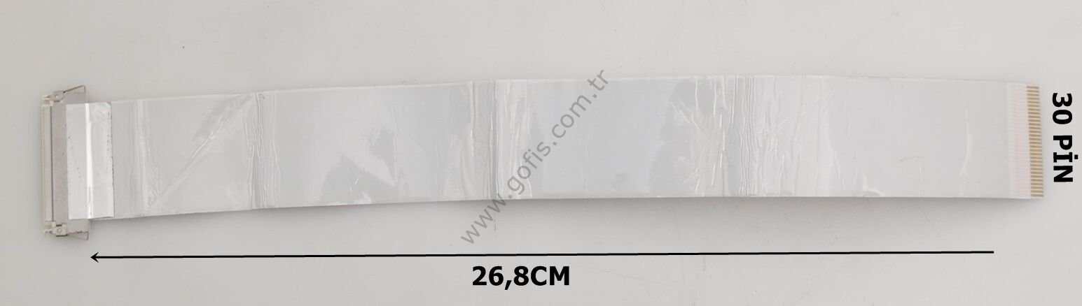 EUNSUNG -F- E129545 AWM 20861 A 105 C 60V VW-1 FT1/FT2 LVDS KABLO 26,8CM 30 PİN LVDS CABLE