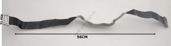WDK AWM 20624 E310361 80C 60V VW-1 LVDS KABLO 56CM 51 PİN LVDS CABLE
