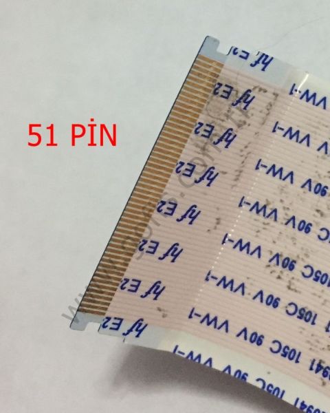 HF E248682 AWM 20941 105C 90V VW-1 FLEX KABLO 51 PİN 59,7CM FLEX CABLE