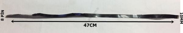 E350098 AWM 2643 VW-1 300V 105C A FT17FT2 -F- HALOGEN FREE FLEX KABLO 10MM 47CM 8 PİN FLEX CABLE