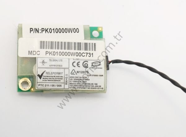 MOTOROLA ML3054 MODEM KART PK010000W00 A05-0025001 DC301002500